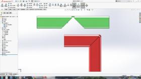 用SolidWorks把直角焊件方管展开，比圆角方管还简单 